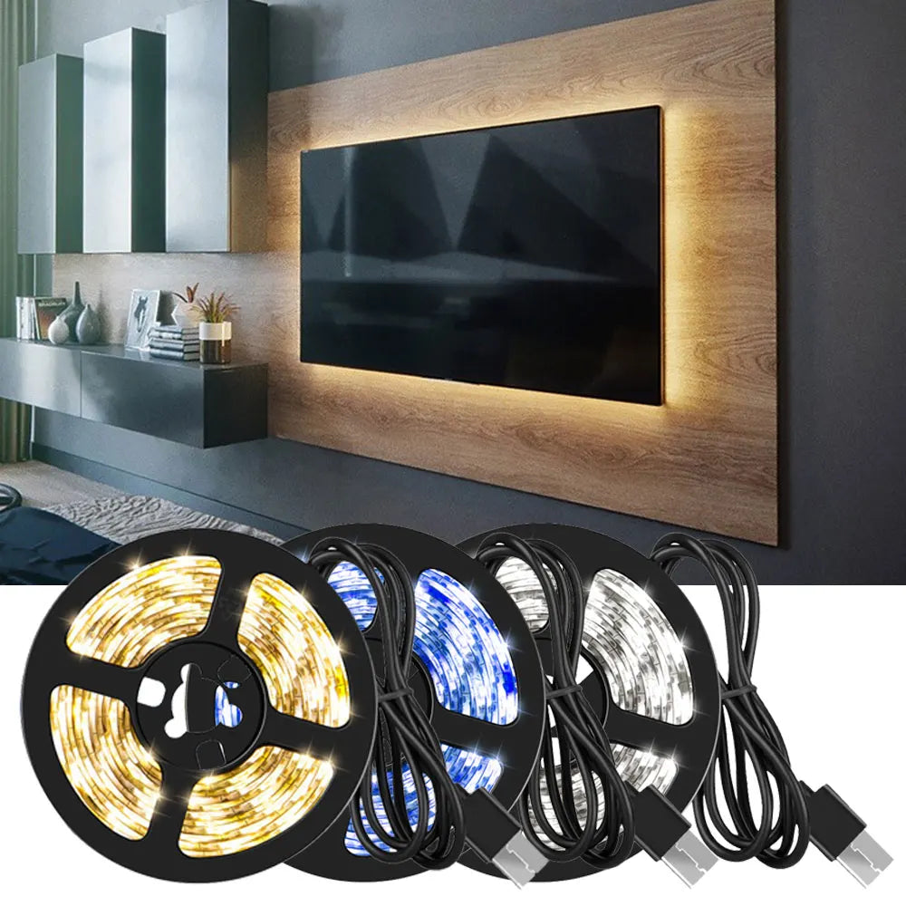 Veluno RGB LED Strip – USB Ambient Licht für Zimmer & TV