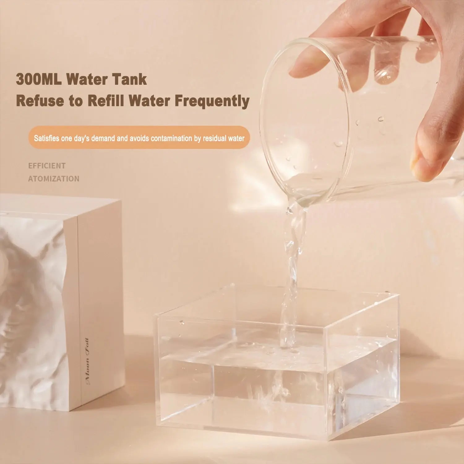 Veluno MoonMist™ – Aroma Diffuser & LED Nachtlicht