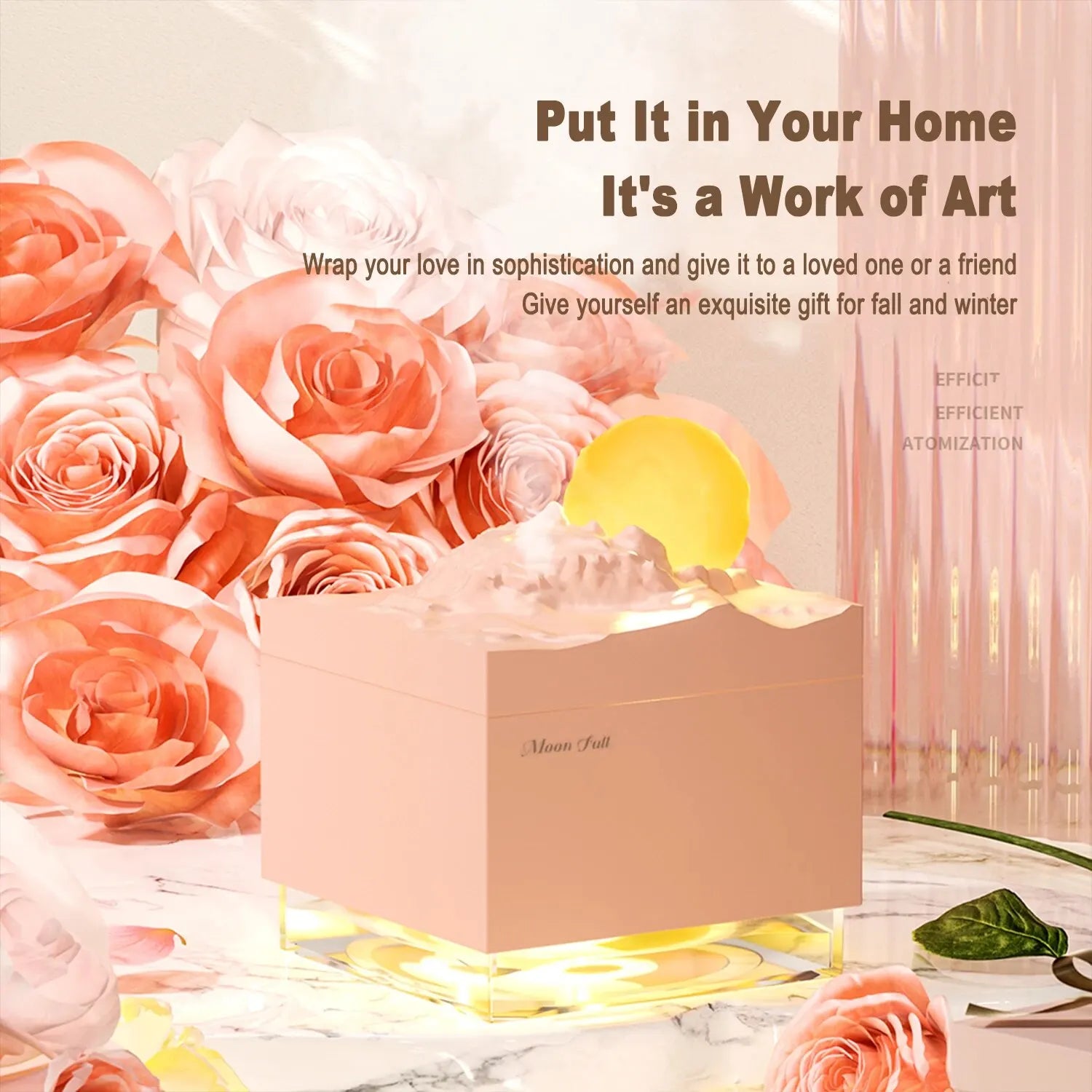 Veluno MoonMist™ – Aroma Diffuser & LED Nachtlicht