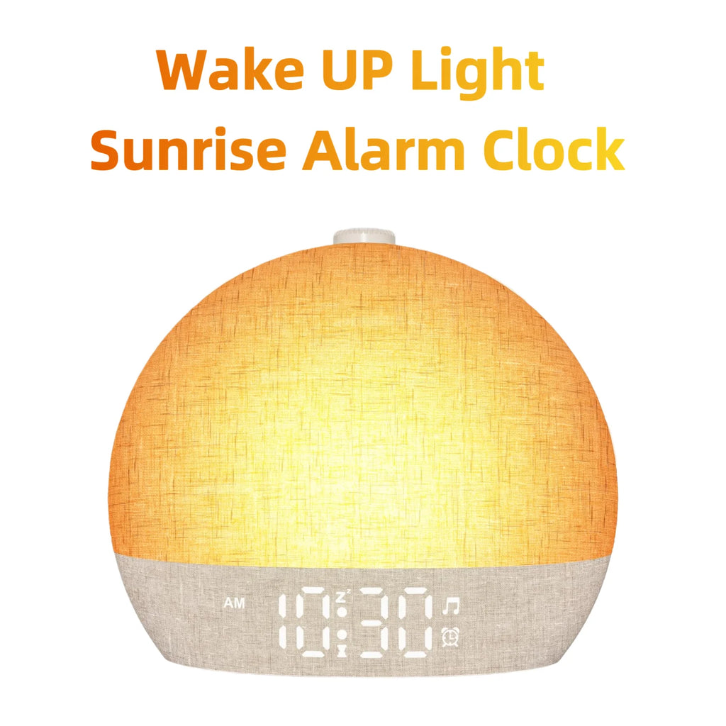 Veluno Sunrise Wake-Up Light – Lichtwecker mit White Noise